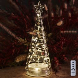 Sweet Christmas Glas træ - 26 cm. højt