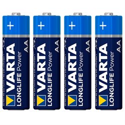 Varta batteri - ALKALINE HIGH ENERGY AA (LR06) BLISTER 4 stk.