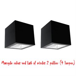 LED læselampe med touch dæmpning og indbygget USB - Hvid