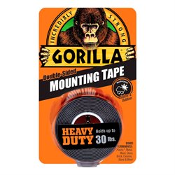 Gorilla dobbelt klæbende tape - Heavy Duty - 1,5 meter