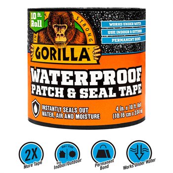 Gorilla vandfast "Patch & Seal" tape - Sort