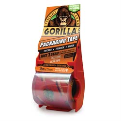 Gorilla Tape - Pakketape i dispenser - 18 meter